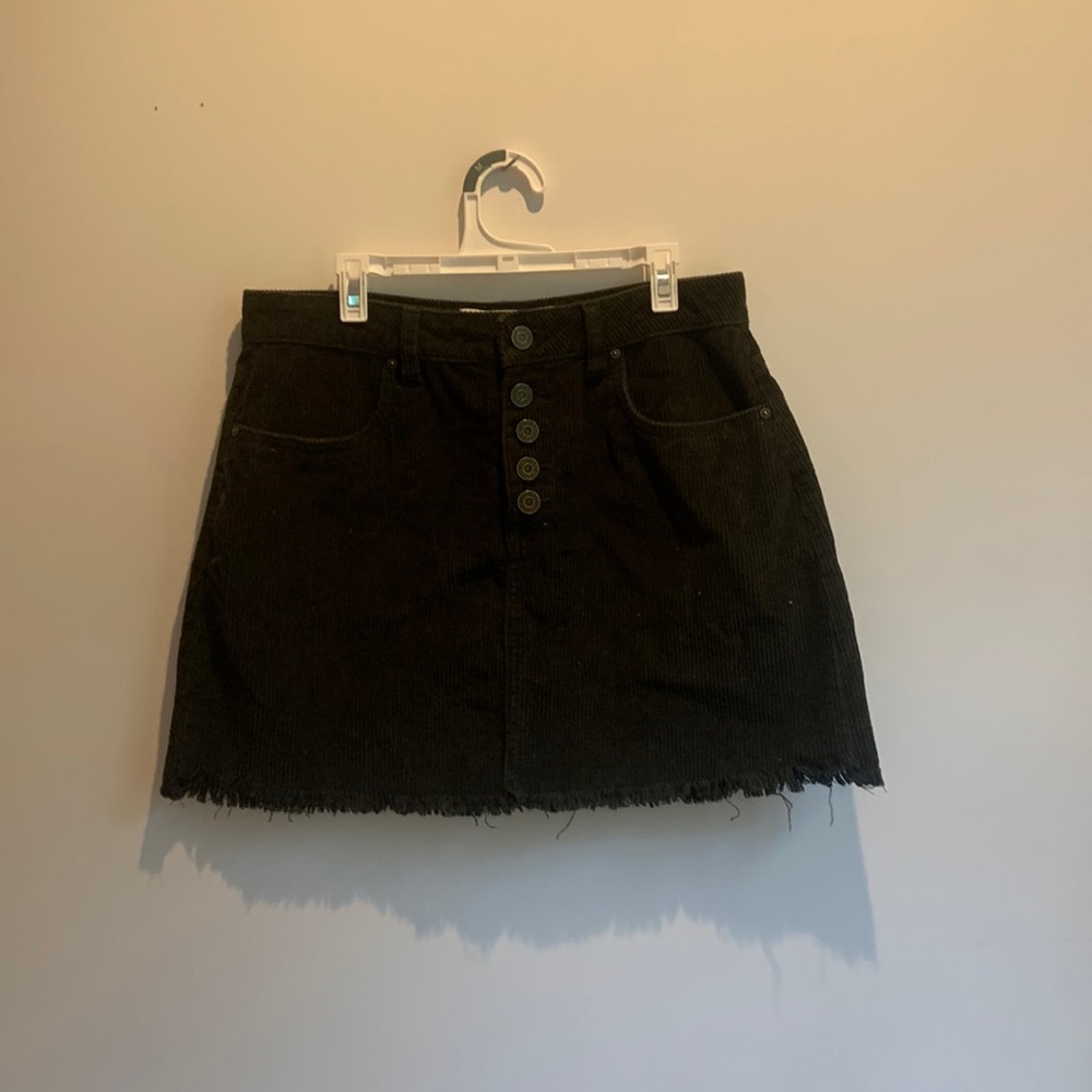 Green Corduroy skirt from Indigo Rein